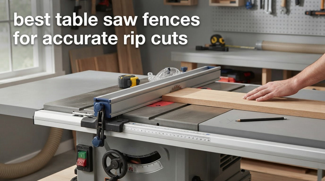 best table saw fences for accurate rip cuts