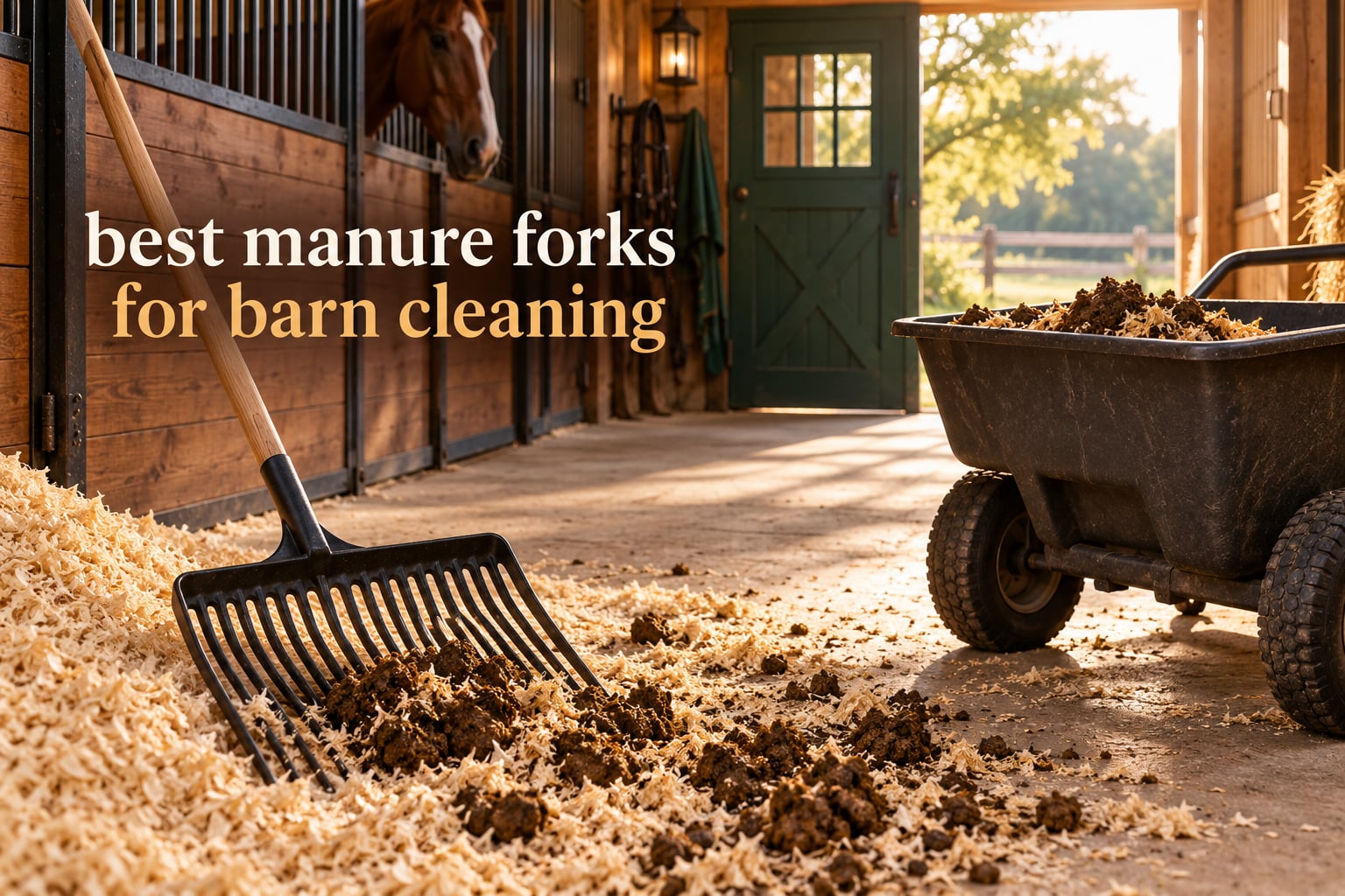 best manure forks for barn cleaning