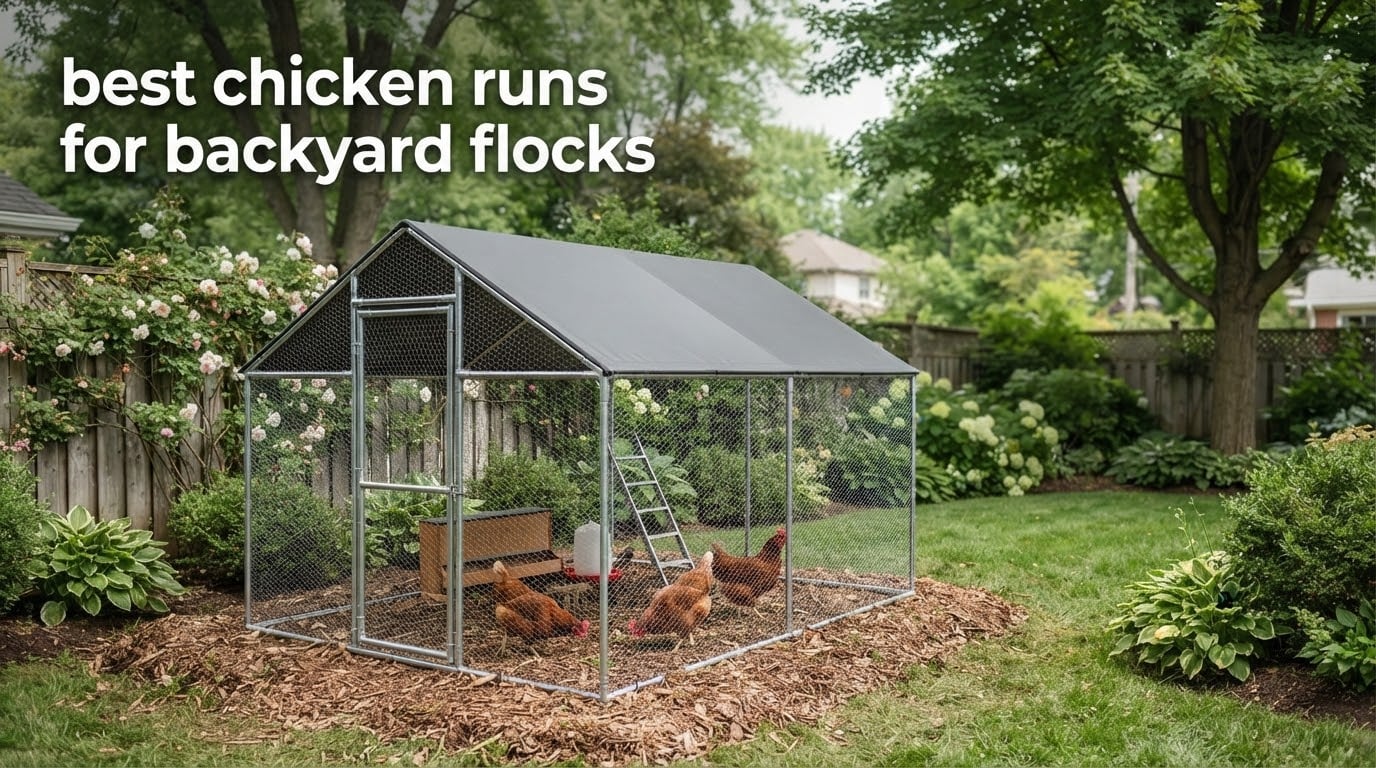 best chicken runs for backyard flocks