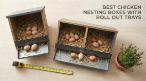best chicken nesting boxes with roll out trays