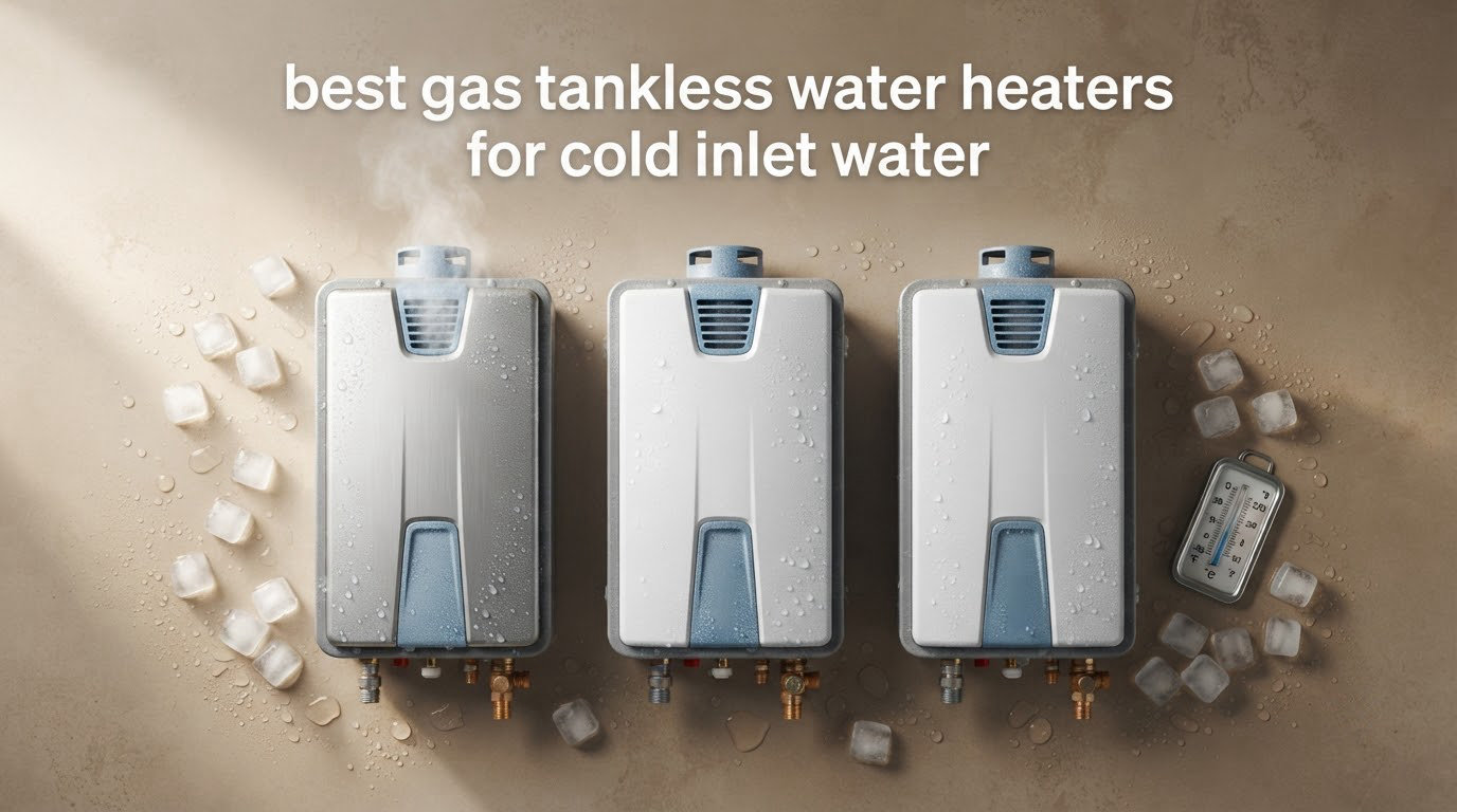 best gas tankless water heaters for cold inlet water