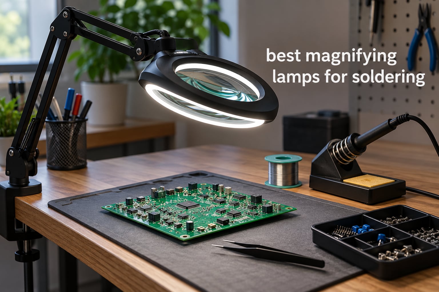 best magnifying lamps for soldering