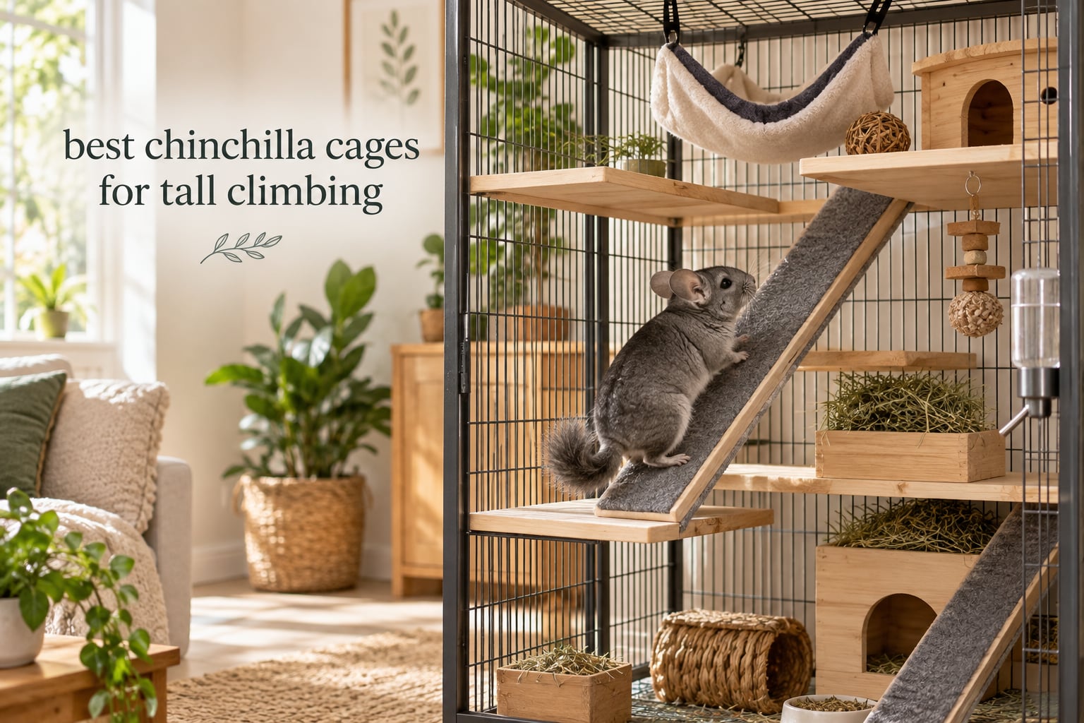 best chinchilla cages for tall climbing