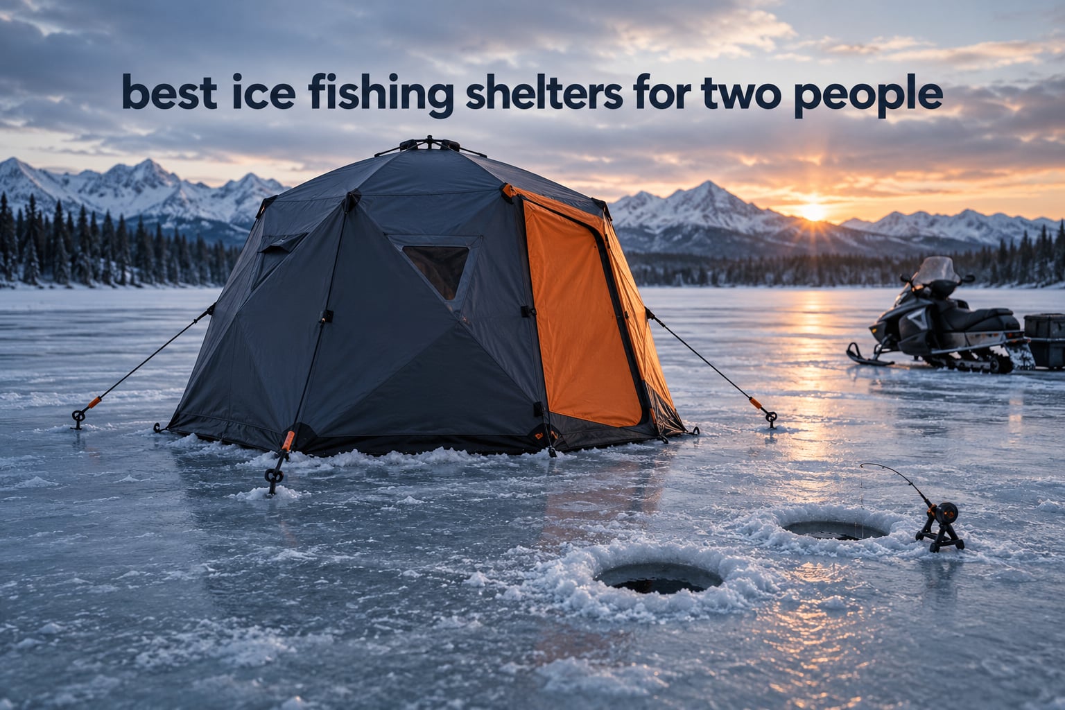 best ice fishing shelters for two people