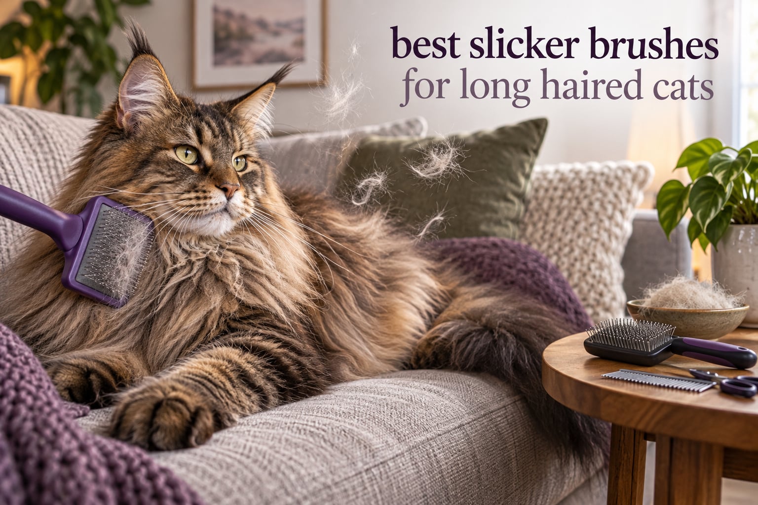 best slicker brushes for long haired cats