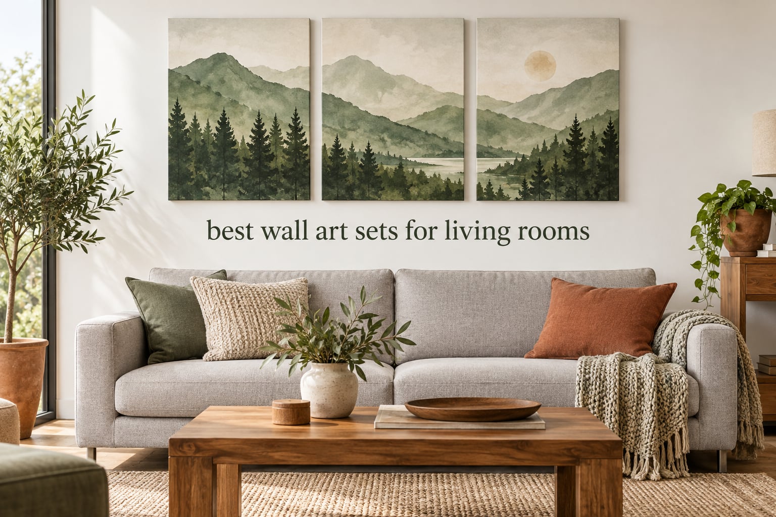 best wall art sets for living rooms
