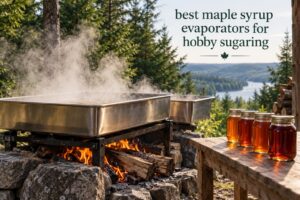 best maple syrup evaporators for hobby sugaring