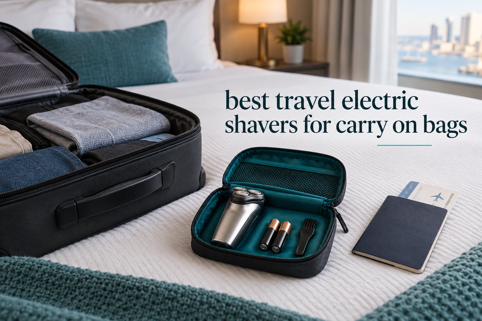 best travel electric shavers for carry on bags