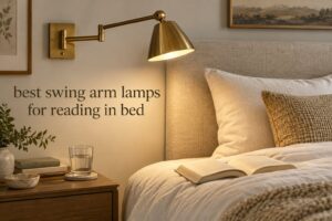 best swing arm lamps for reading in bed