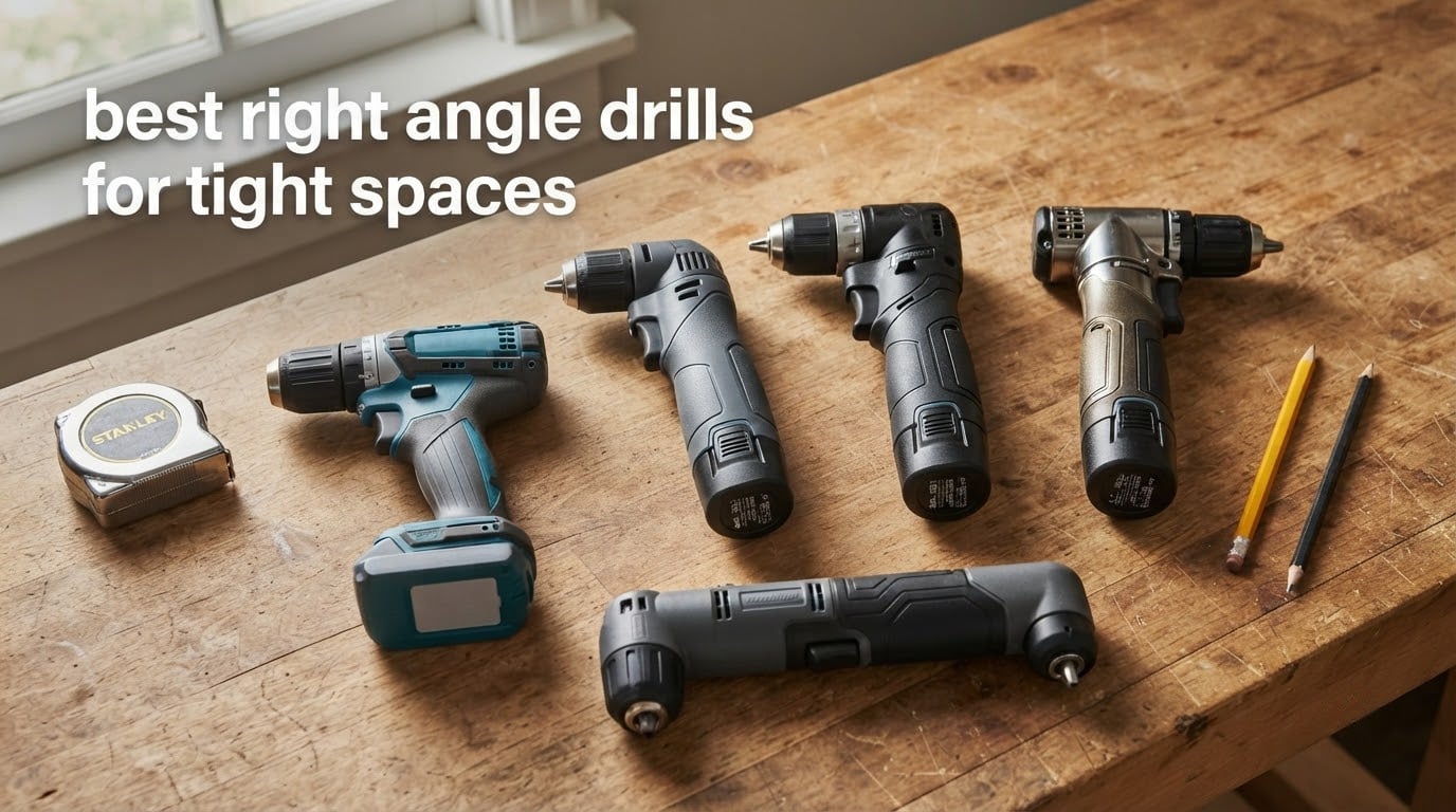 best right angle drills for tight spaces