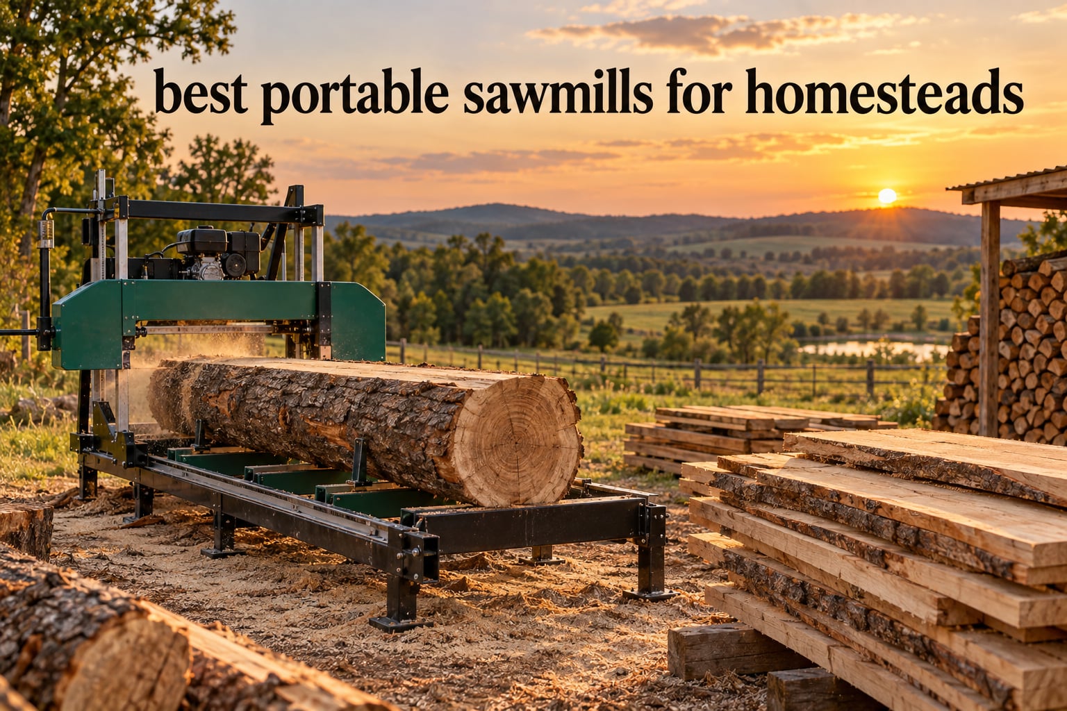 best portable sawmills for homesteads