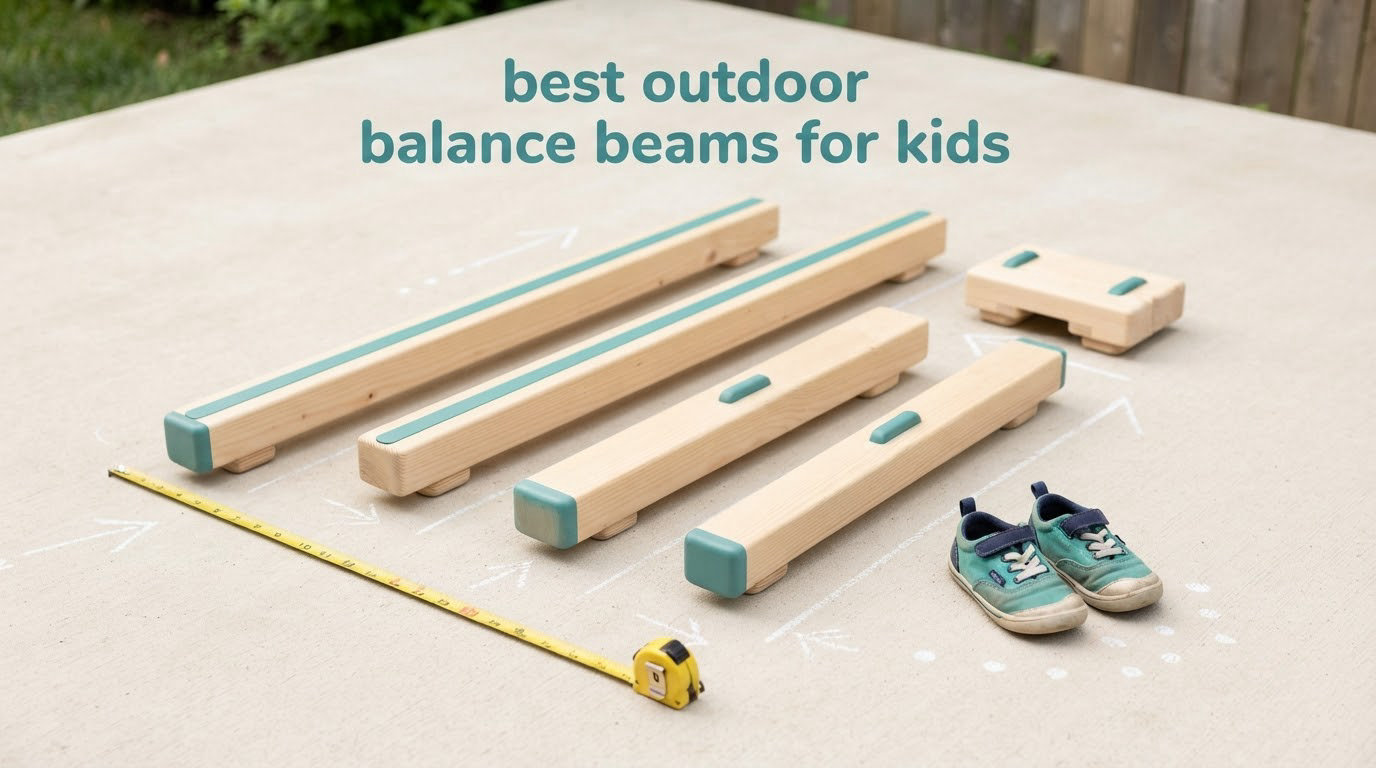 best outdoor balance beams for kids