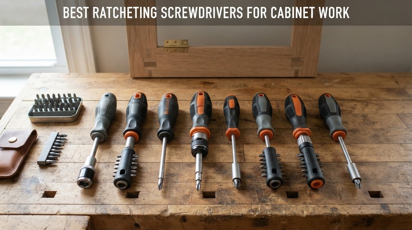 best ratcheting screwdrivers for cabinet work