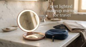 best lighted makeup mirrors for travel