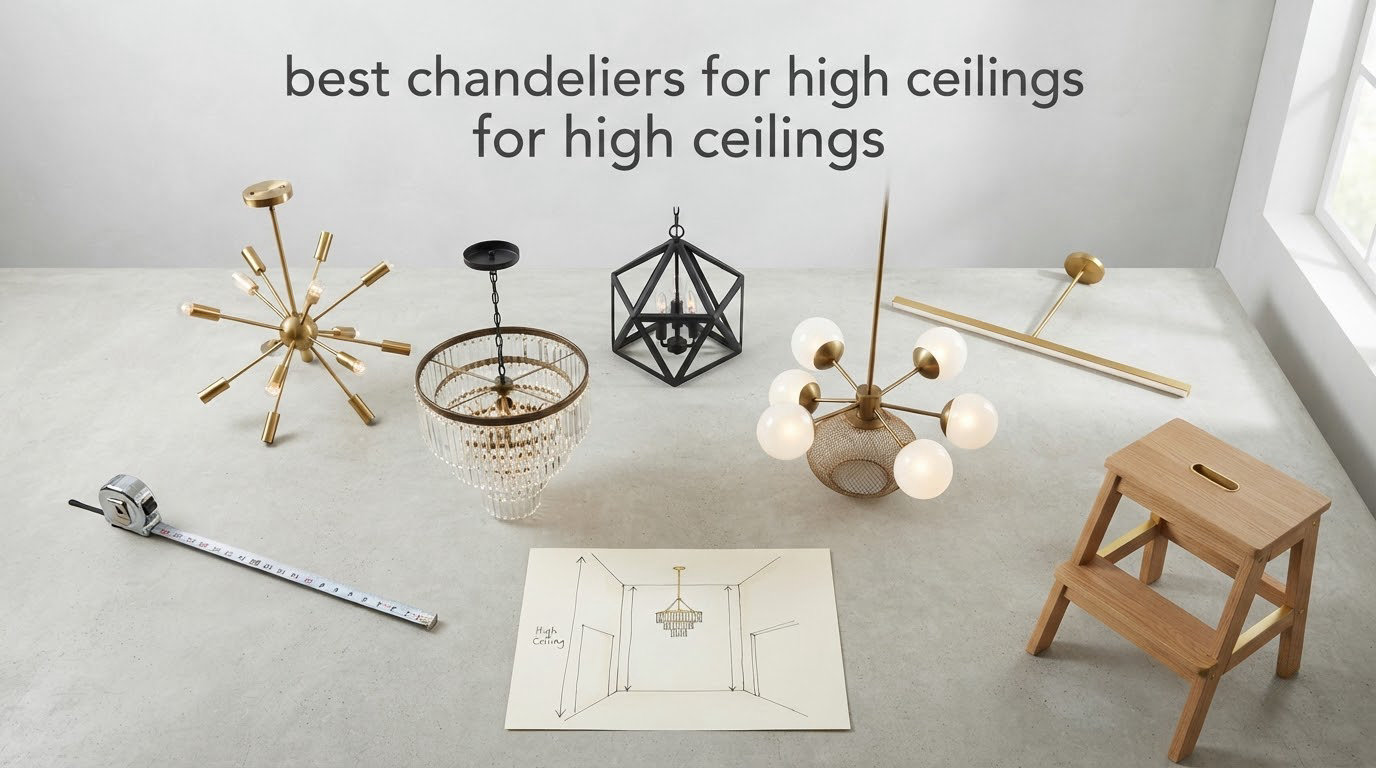 best chandeliers for high ceilings