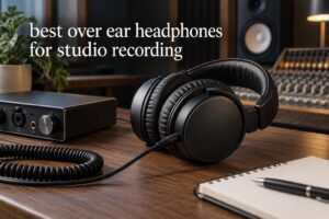 best over ear headphones for studio recording