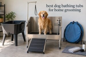 best dog bathing tubs for home grooming