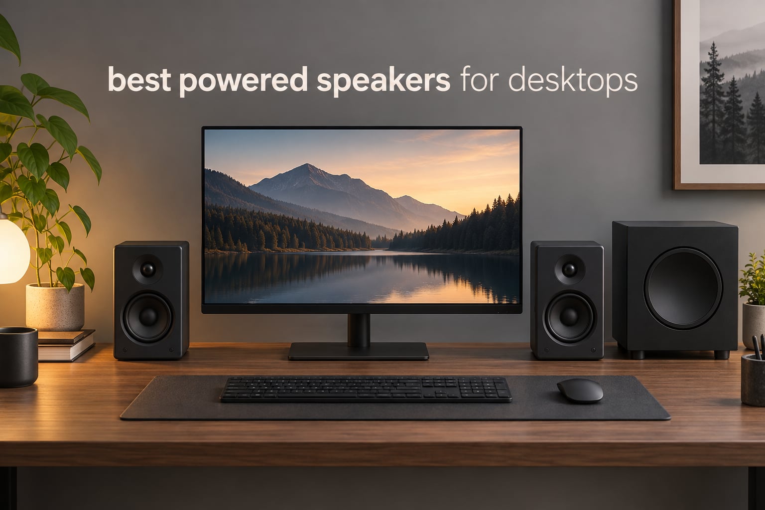 best powered speakers for desktops