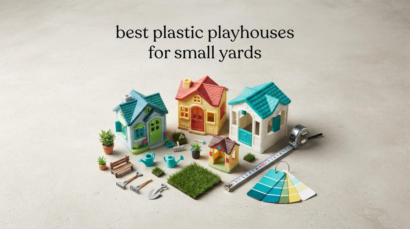 best plastic playhouses for small yards