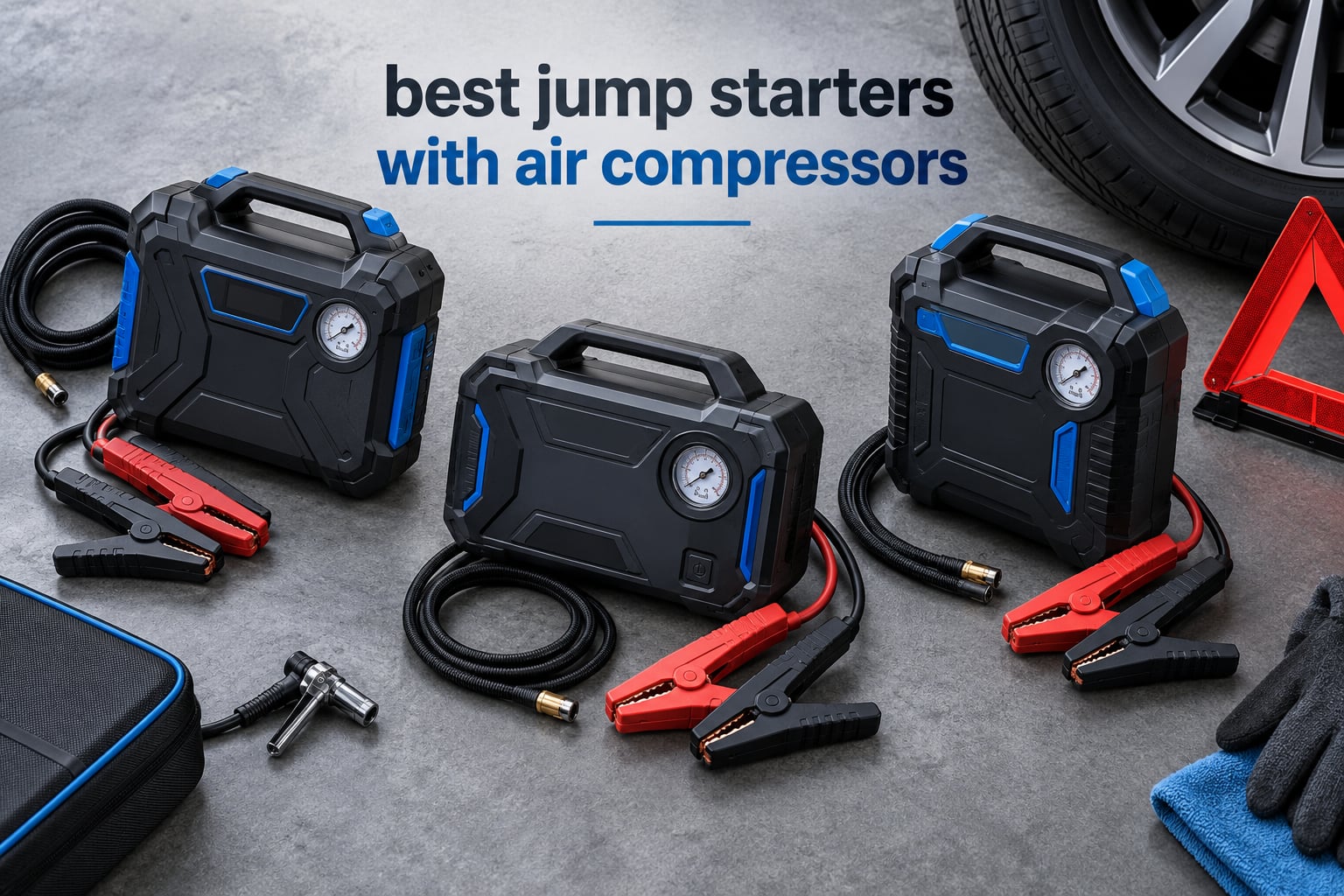 best jump starters with air compressors