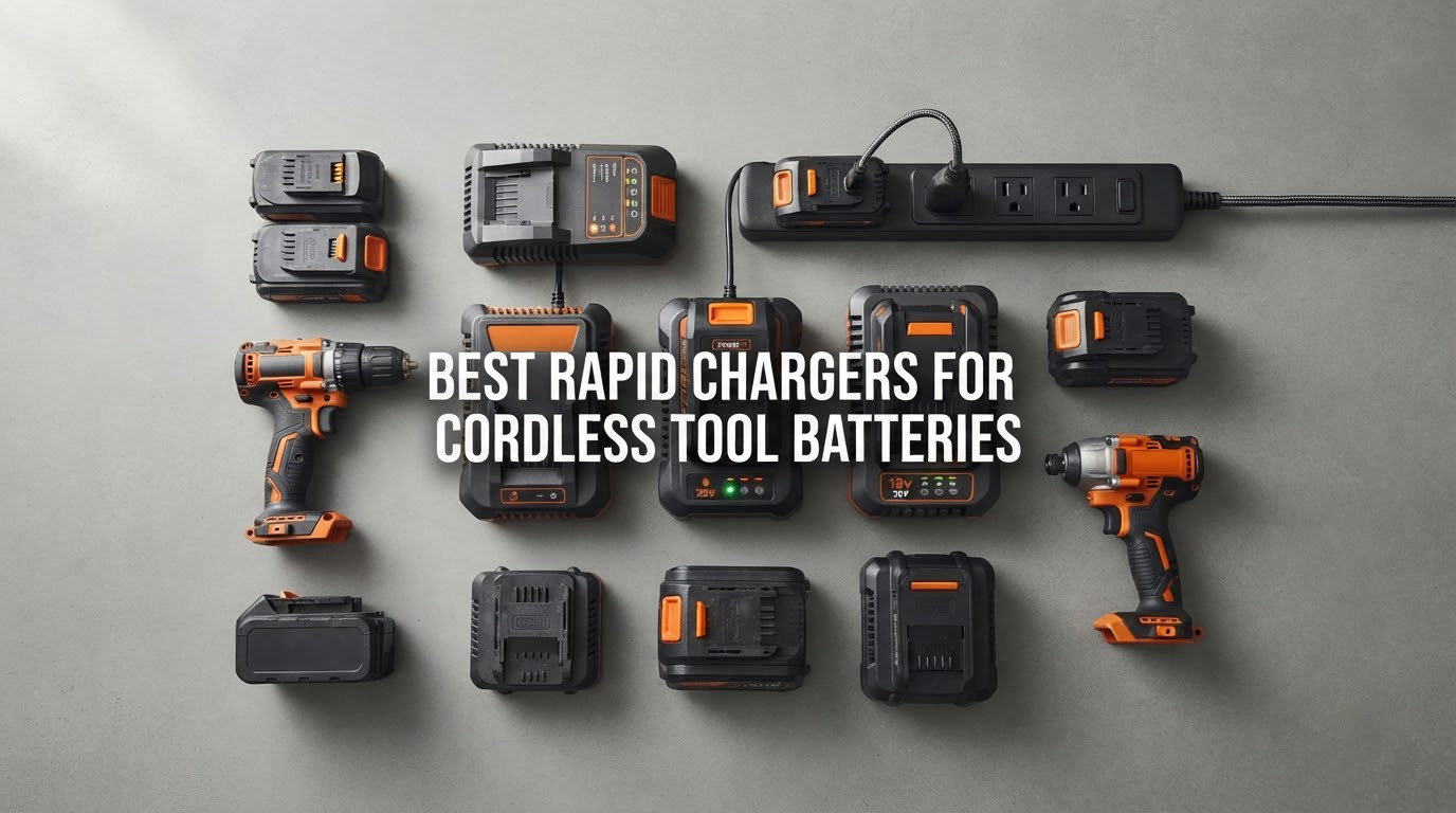 best rapid chargers for cordless tool batteries