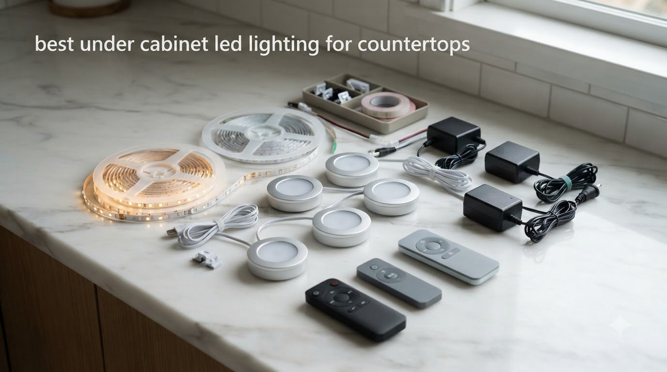 best under cabinet led lighting for countertops