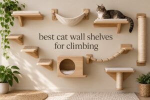 best cat wall shelves for climbing