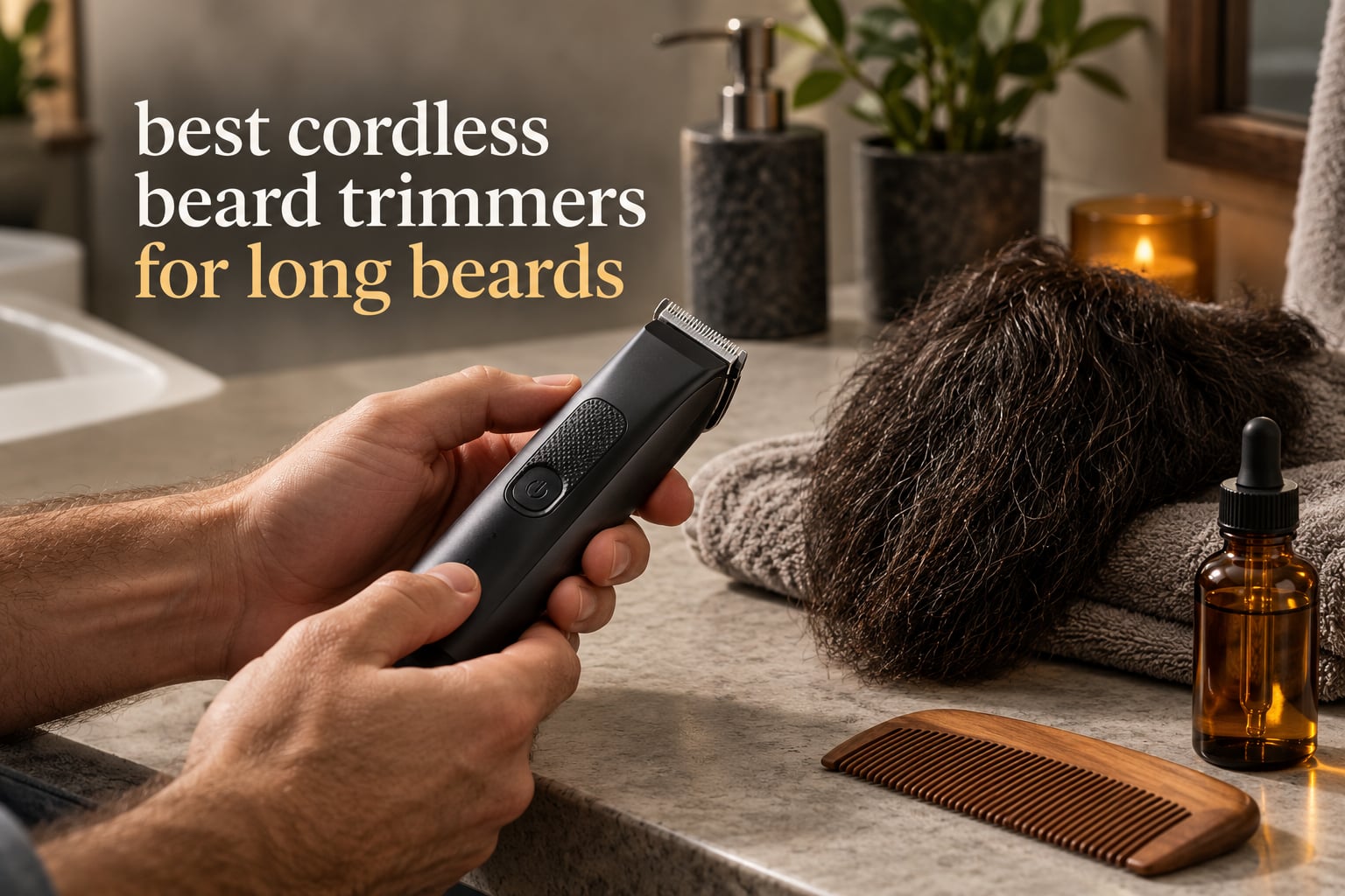 best cordless beard trimmers for long beards