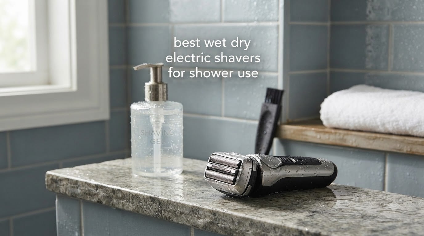 best wet dry electric shavers for shower use