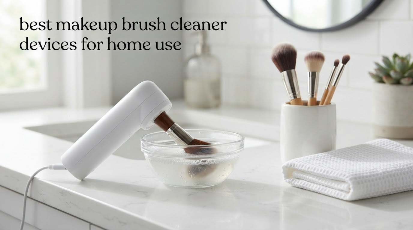 best makeup brush cleaner devices for home use