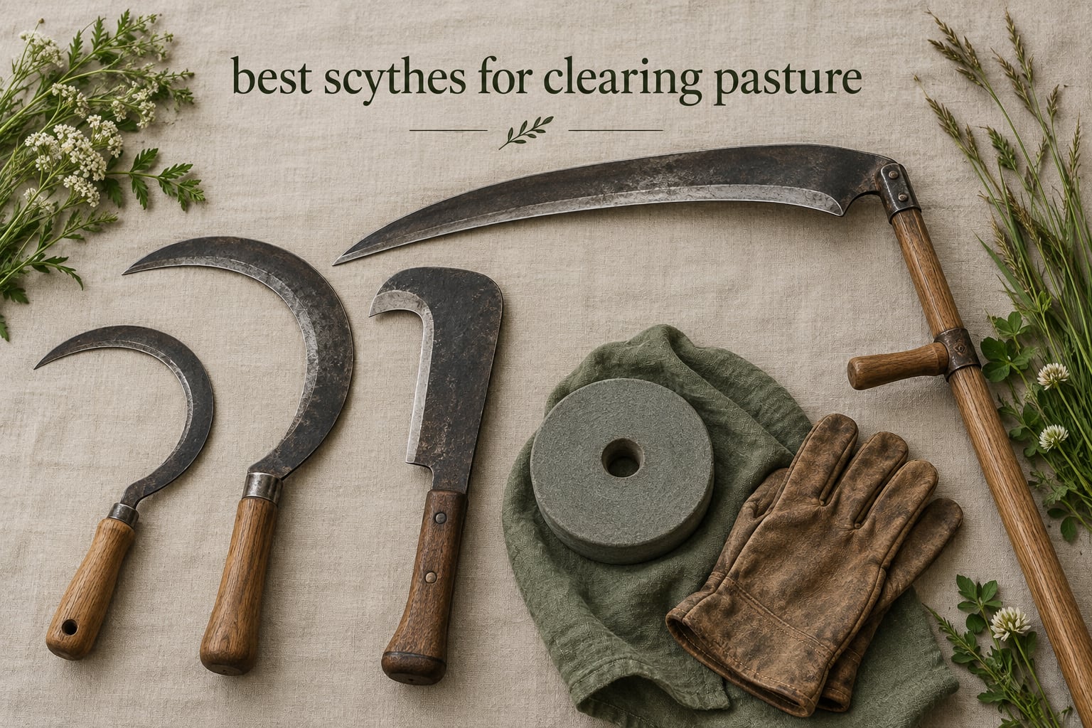best scythes for clearing pasture
