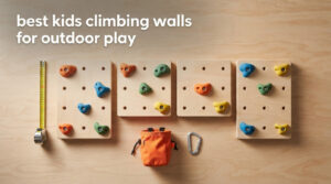 best kids climbing walls for outdoor play