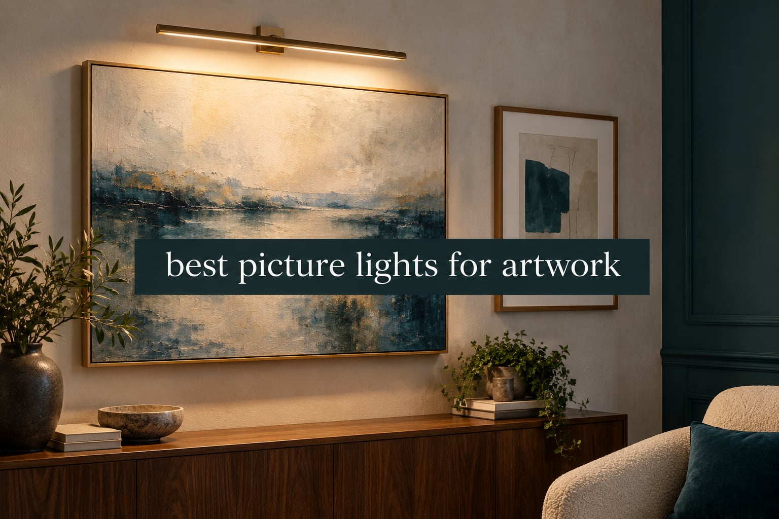 best picture lights for artwork