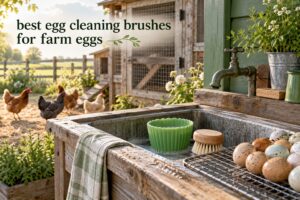 best egg cleaning brushes for farm eggs