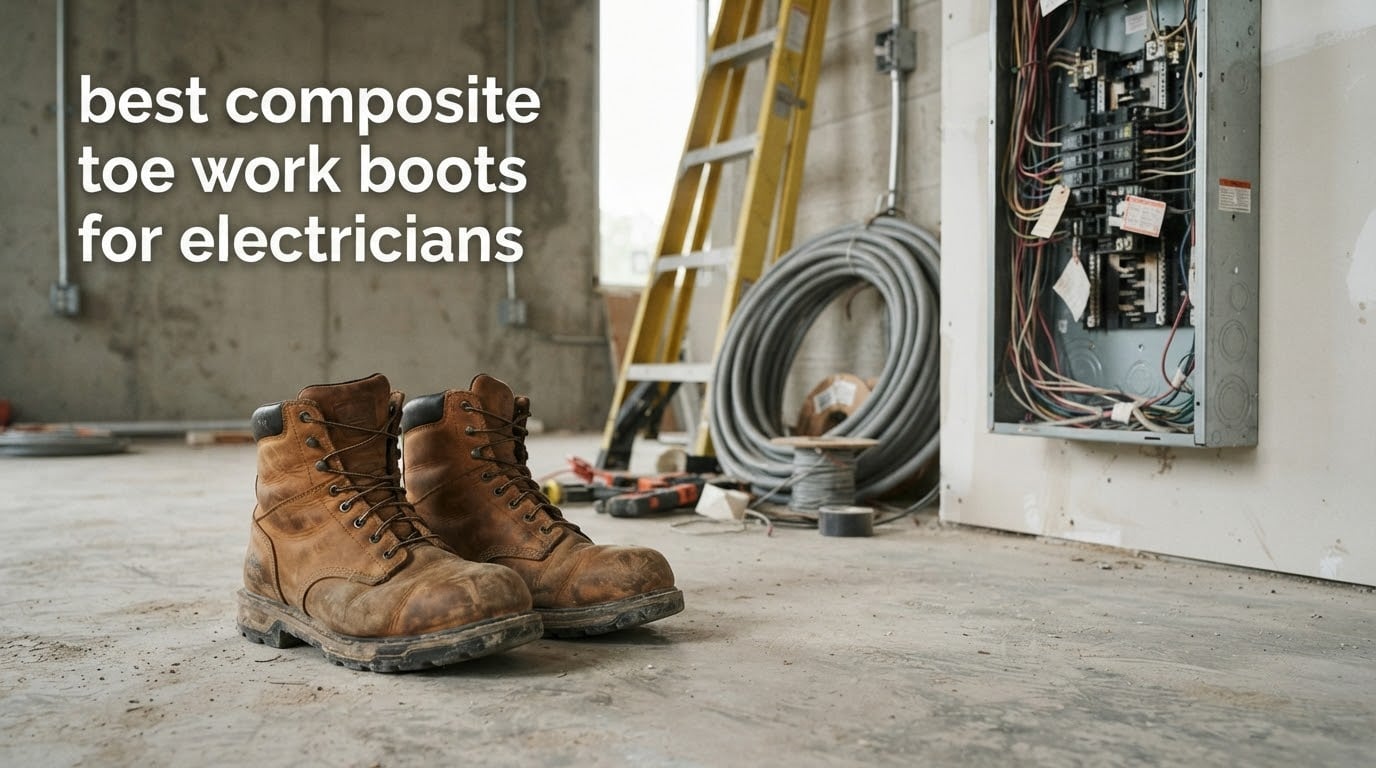 best composite toe work boots for electricians