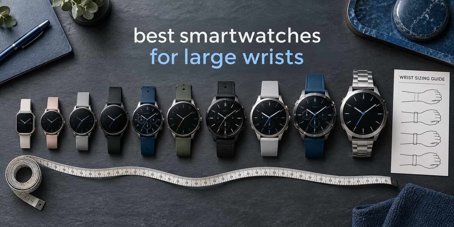 best smartwatches for large wrists